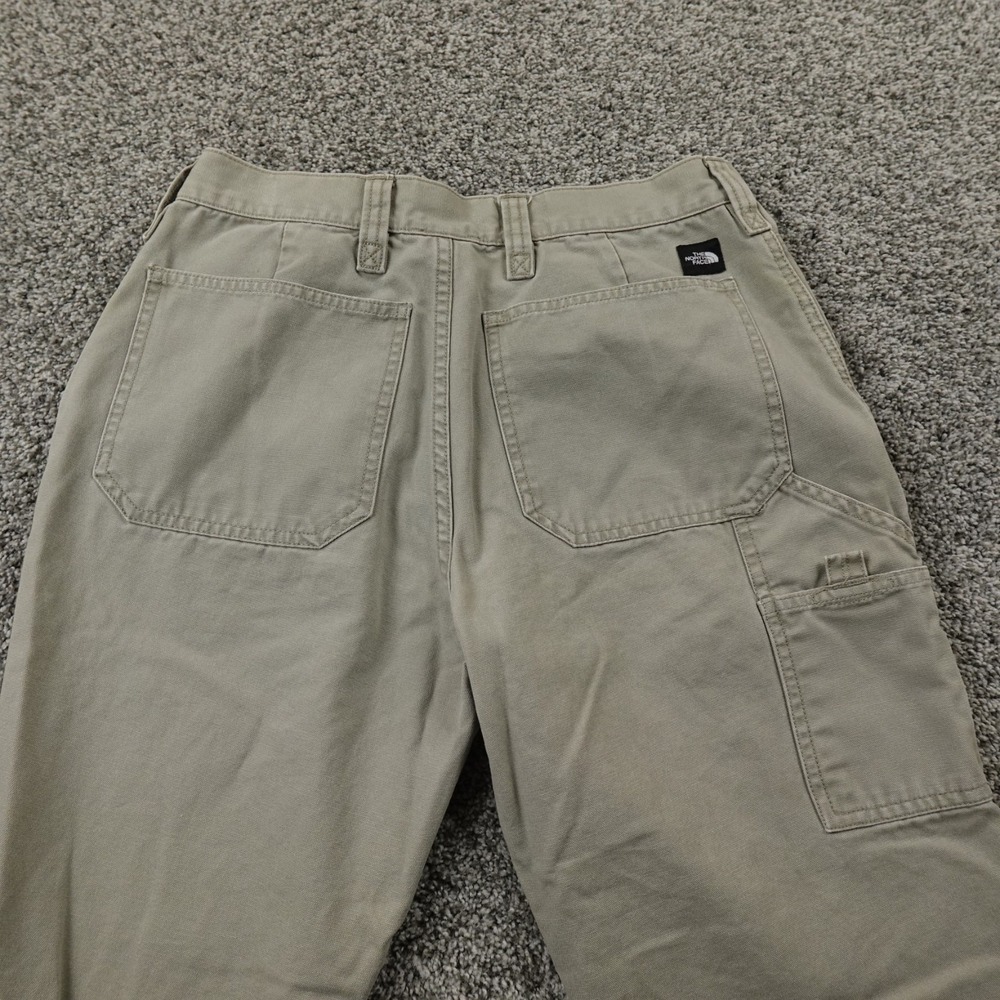 North Face Pants Womens 8 Beige Tan Carpenter Cargo Utility Outdoor Hiking Trail